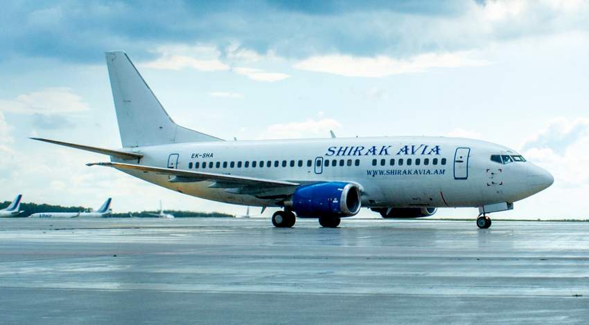 free photo airplane Shirak Avia